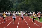Mens and Boys 100 metres at the Northern Inter-Counties under-17s and 15s at Witton Park, Blackburn. Photo: David T. Hewitson/Sports for All Pics